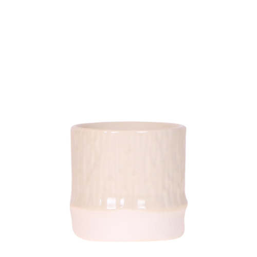 Kolibri Home | Bamboo sierpot - Travertine - Ø6cm