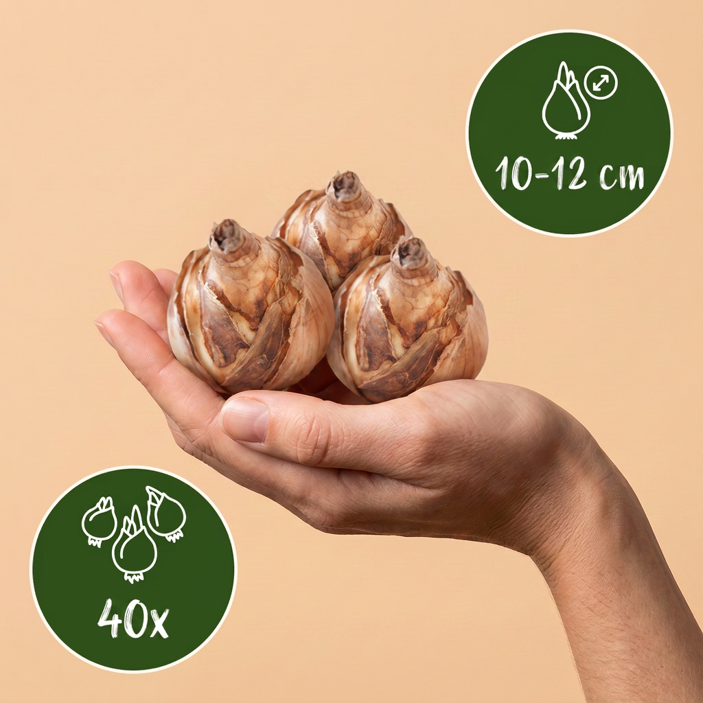 40 Narzissenmischung - Blumenzwiebeln - Narzissenmischung - Verschiedenes - Frühlingsblüher - Zwiebelgröße 10/12