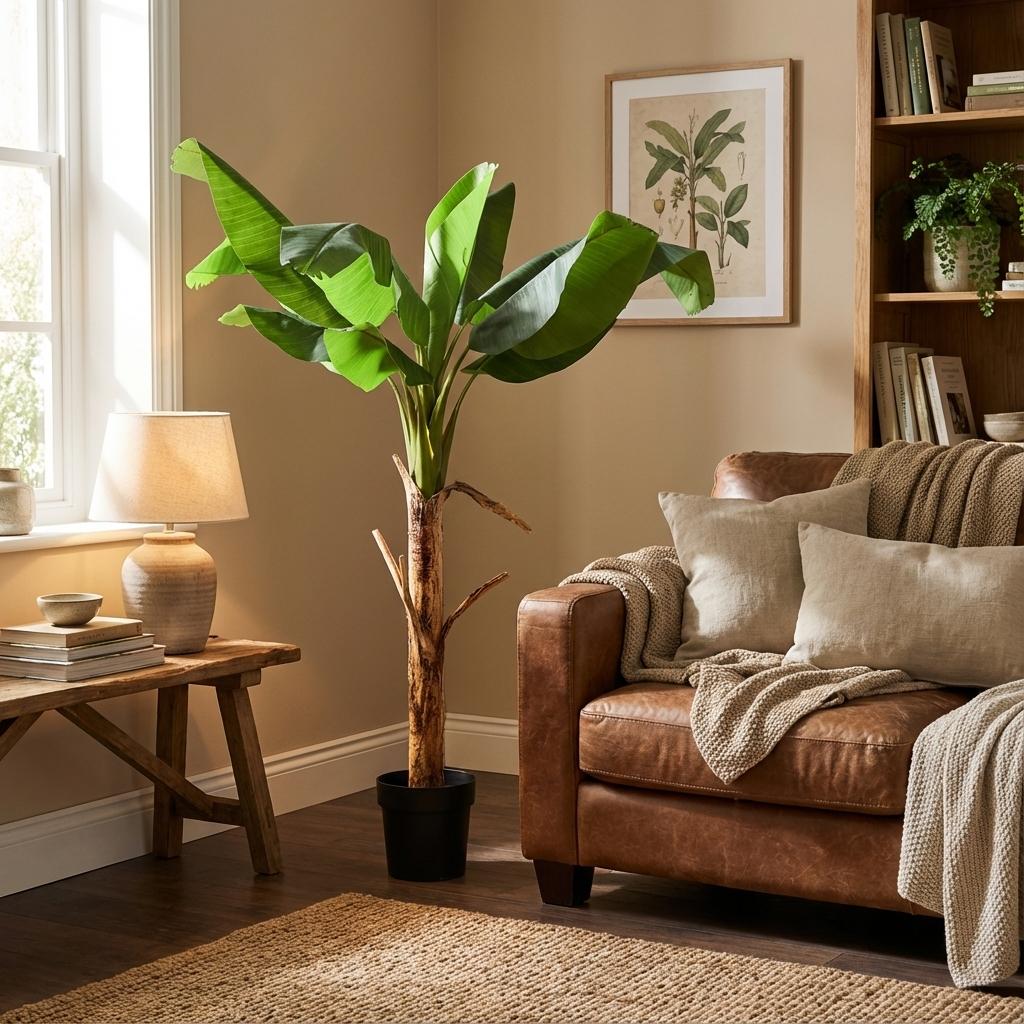 Kunstplant - Bananenplant Musa - 150cm