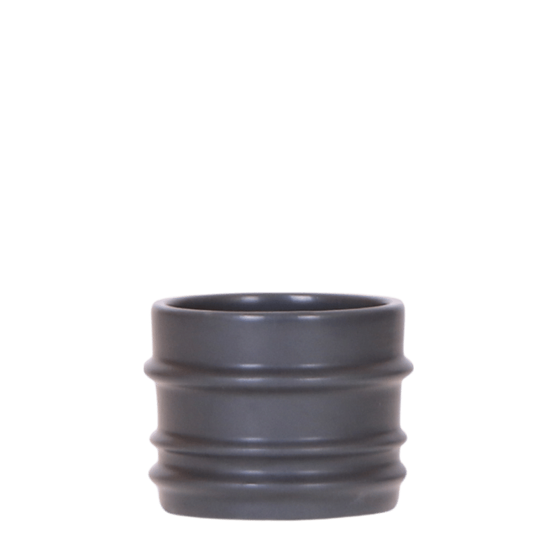 Kolibri Home | Mellow sierpot - Zwart - Ø6cm