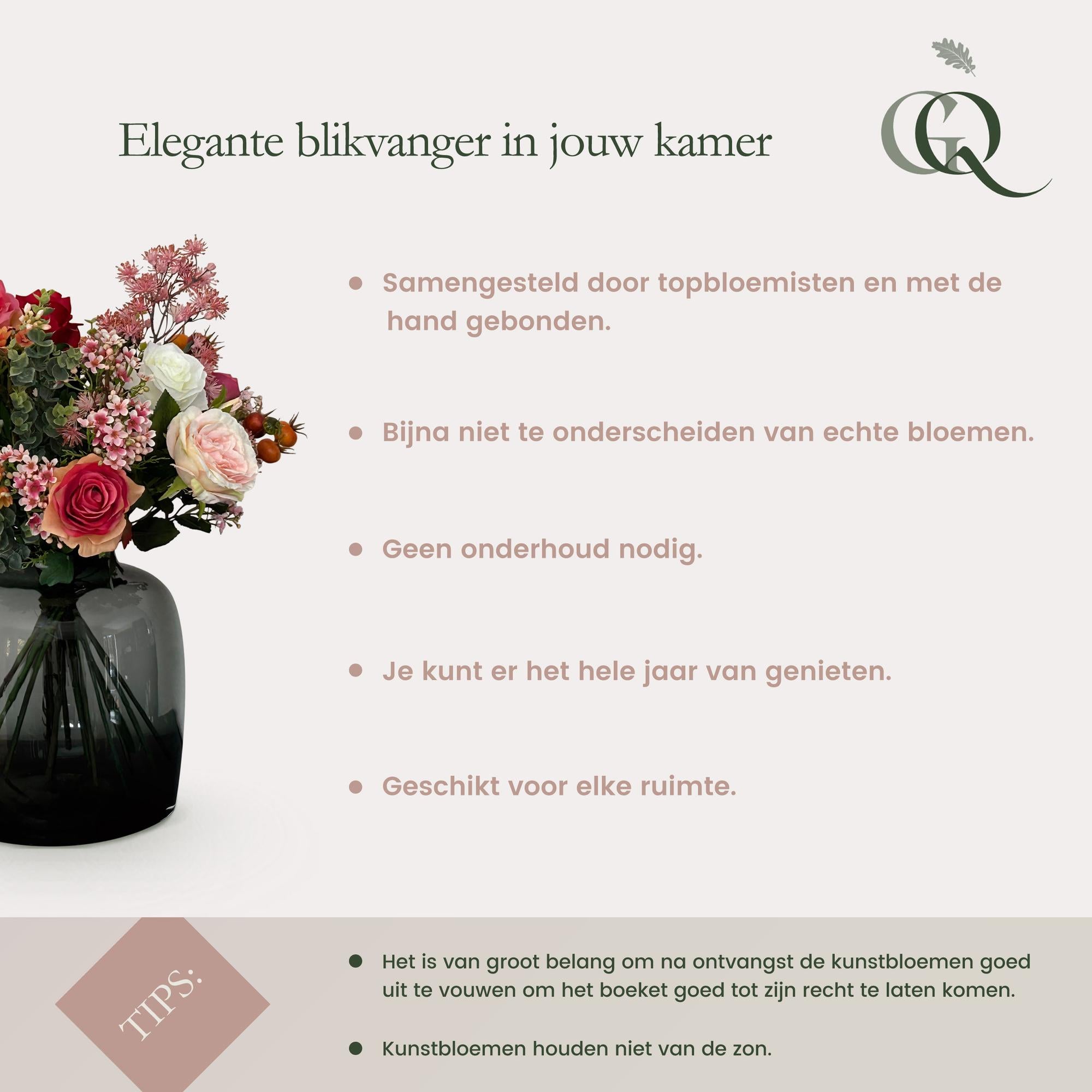Künstliche Blumen Solo – Weiß – Zierlauchblüte – 7 Stück – 70 cm