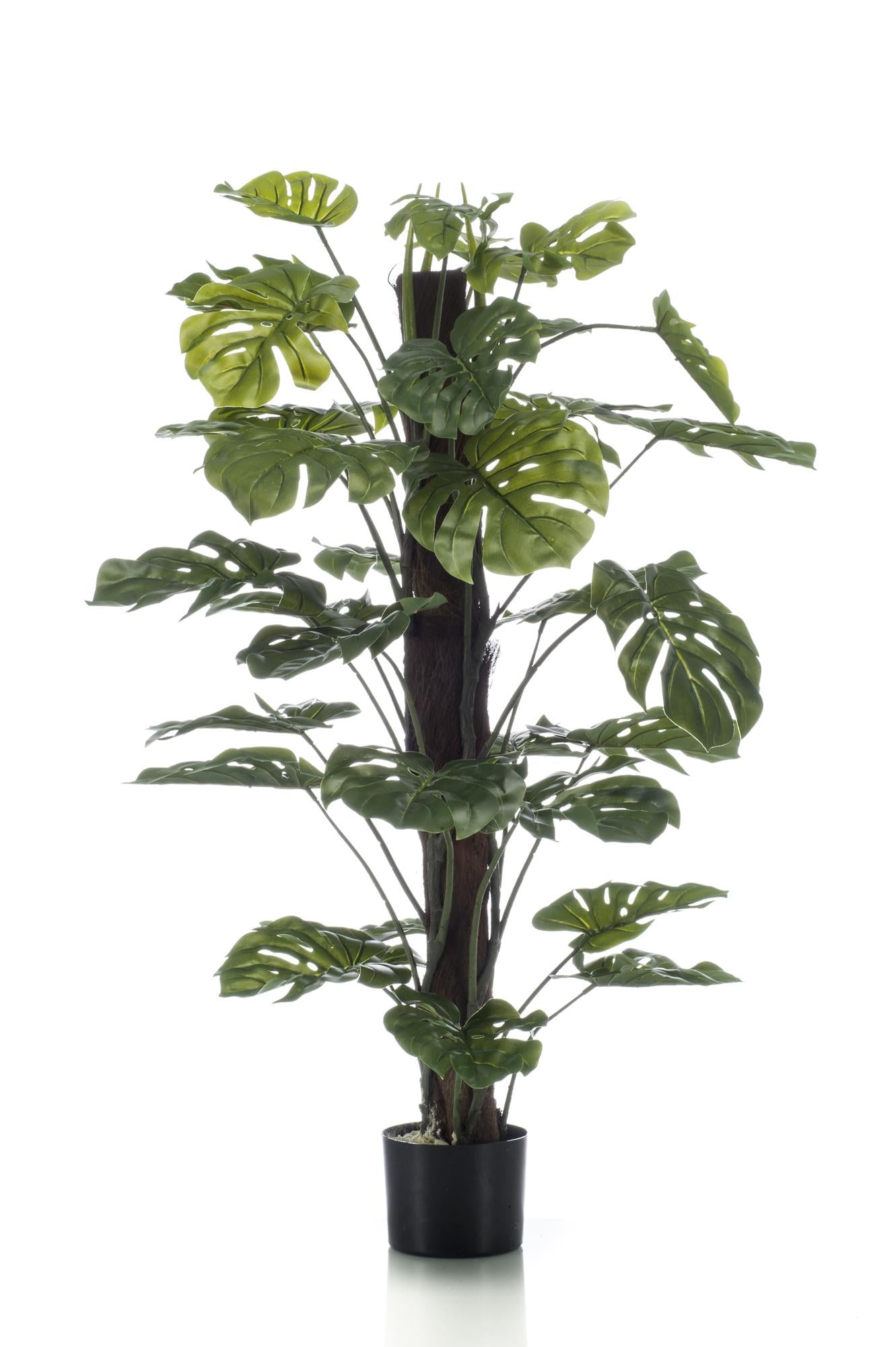 Monstera Deliciosa - pianta artificiale - 120 cm