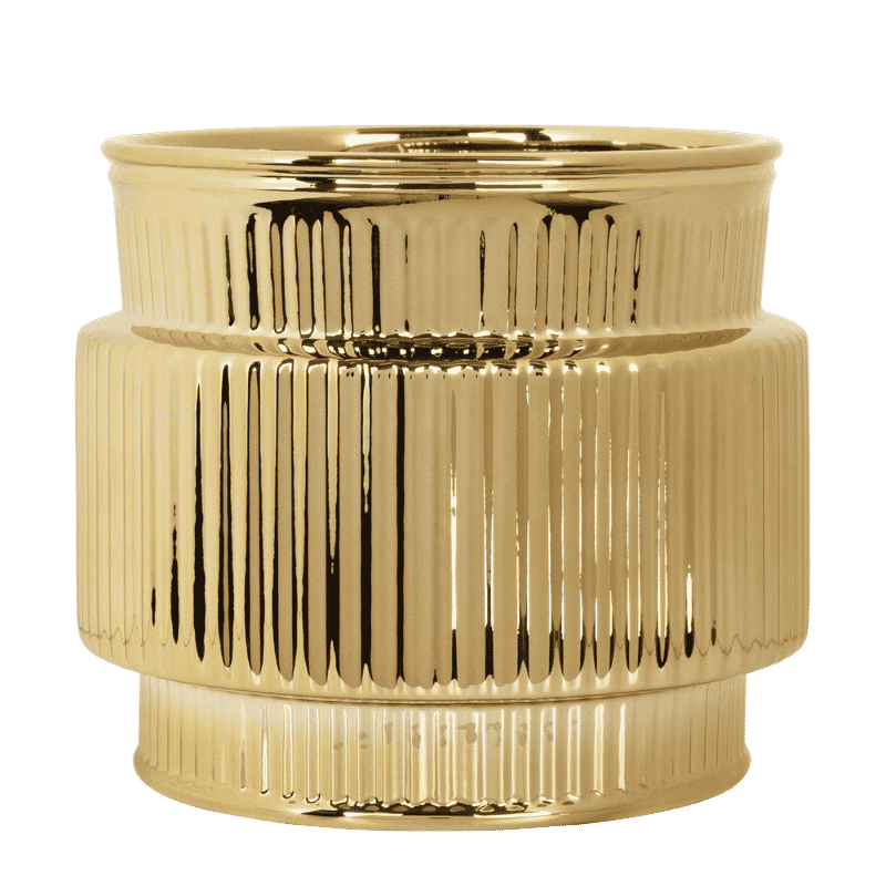 Kolibri Home | Allure Shiny sierpot - Goud - Ø12cm