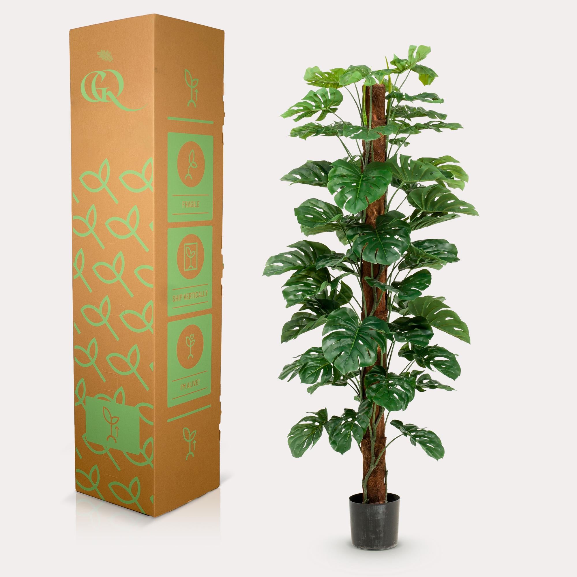Monstera Deliciosa - pianta artificiale - 180 cm