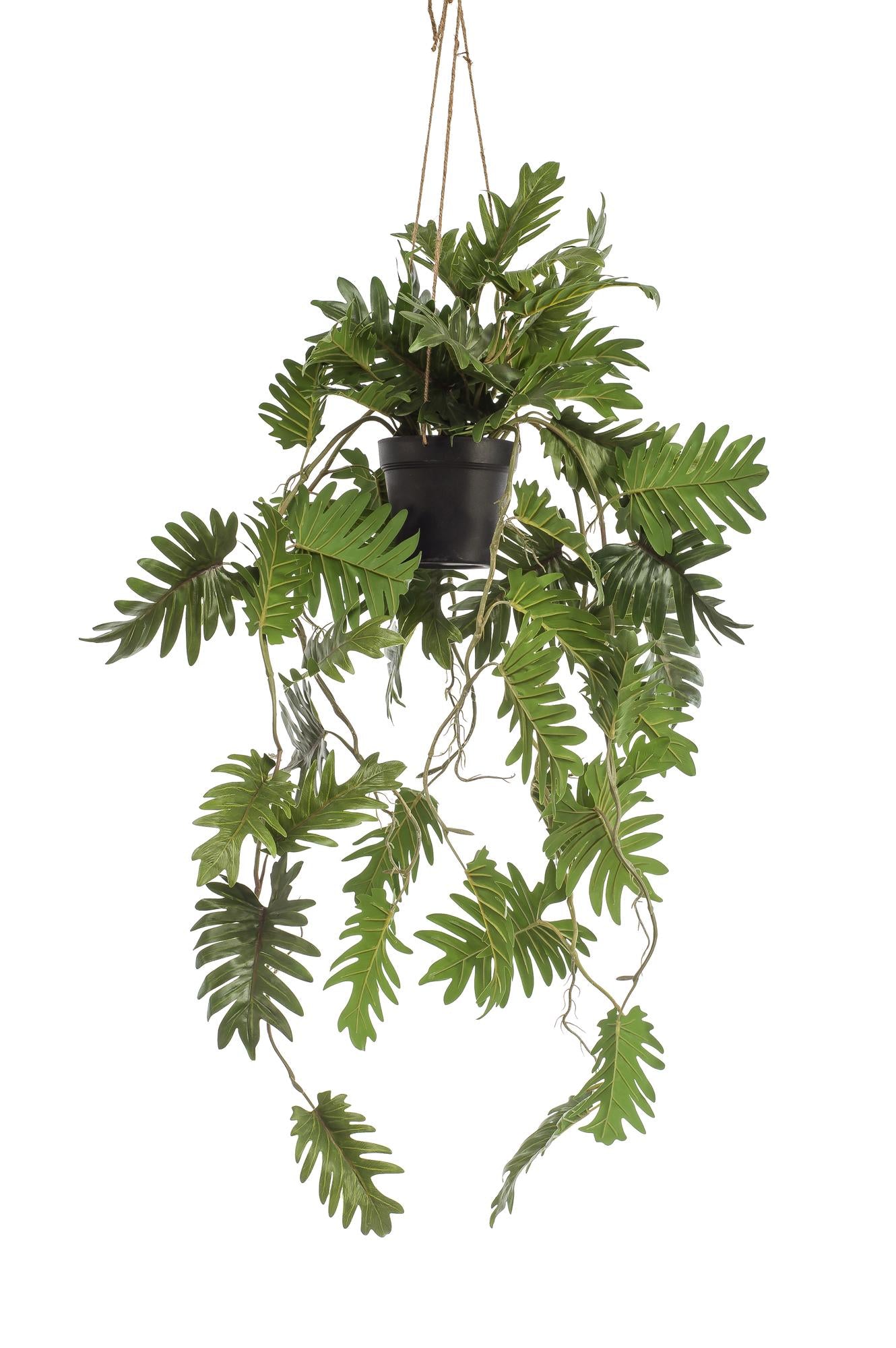 Pianta artificiale - Philodendron - Amante degli alberi rampicanti - 80 cm
