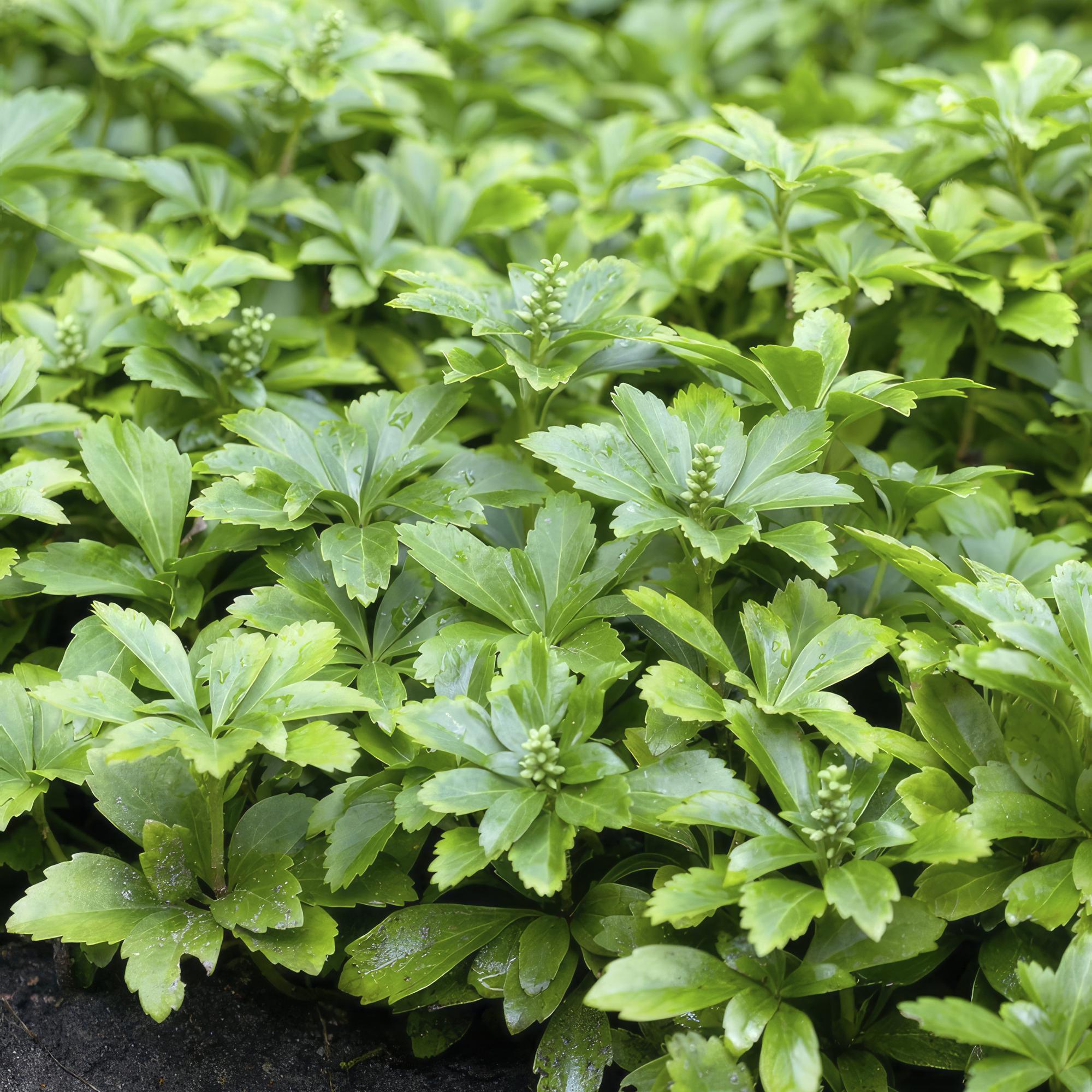 48x Pachysandra term. 'Green Carpet' - ↕10-25cm - Ø9cm