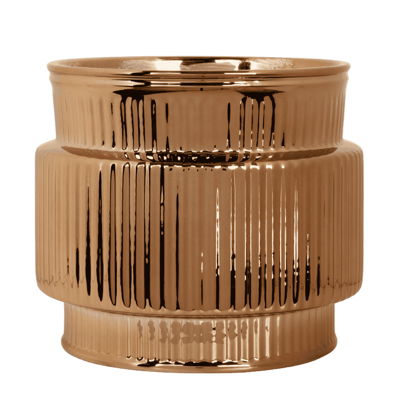 Kolibri Home | Allure Shiny sierpot - Brons - Ø12cm