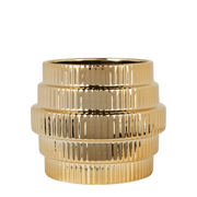 Kolibri Home | Allure Empire Shiny sierpot - Goud - Ø9cm