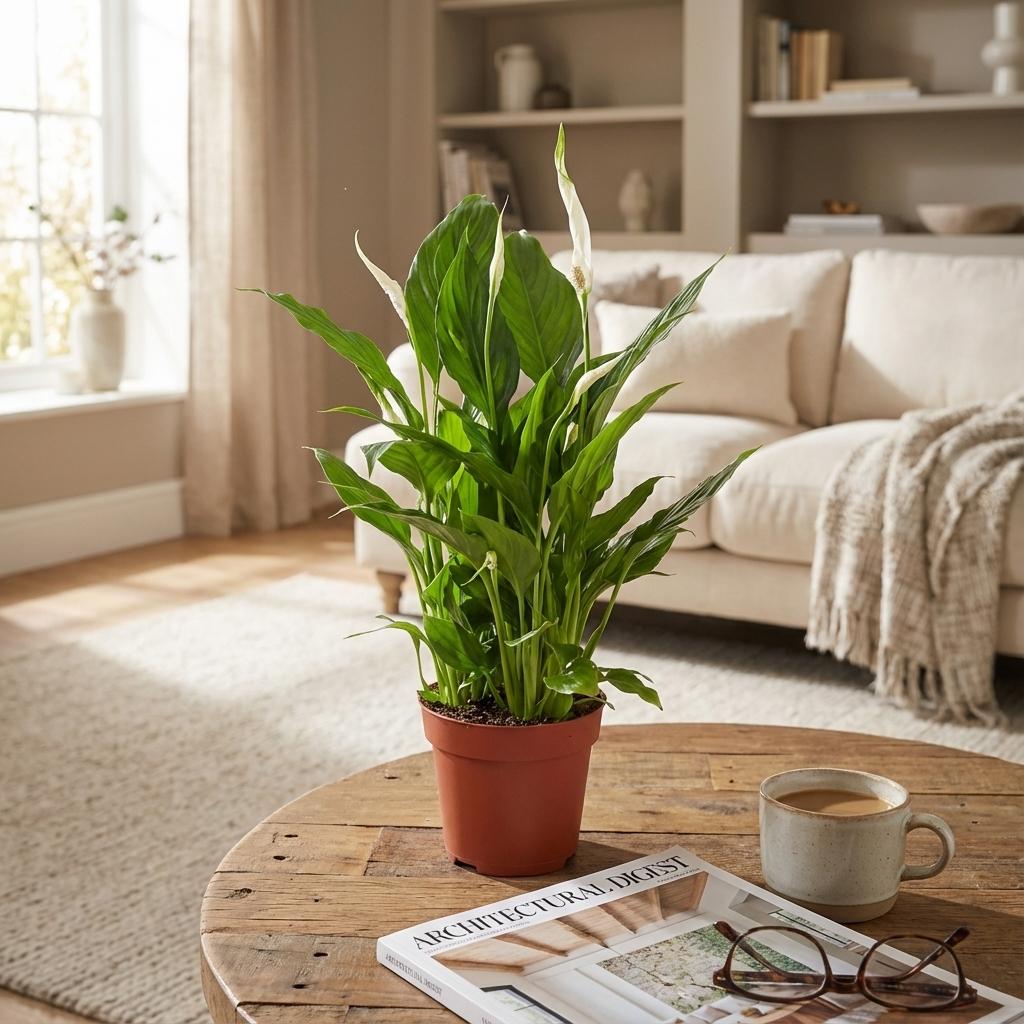 Spathiphyllum - Ø 12 cm - Hoogte: 35 - 40 cm