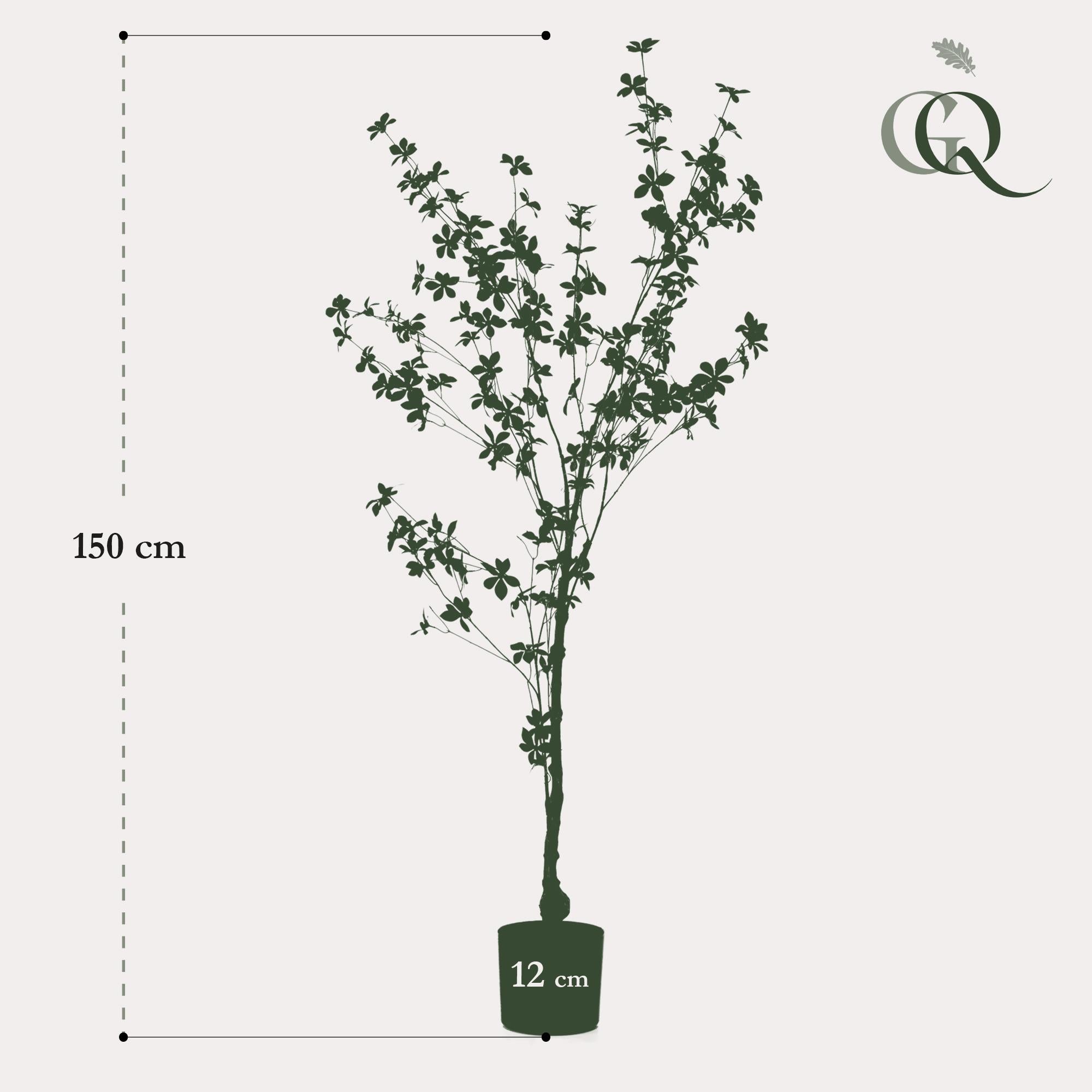 Artificial plant - Tropaeolum Speciosum - Nasturtium - 150 cm