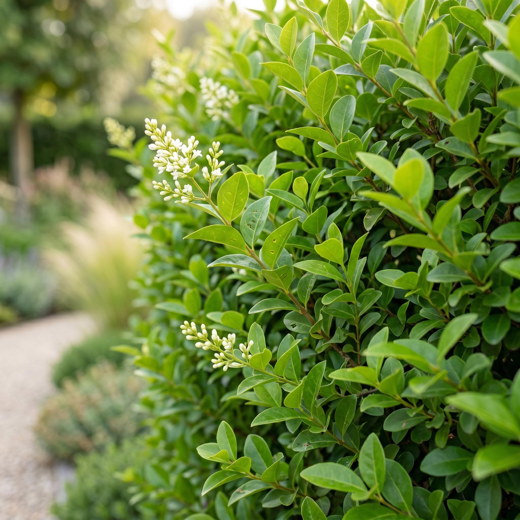 Ligustrum ovalifolium - 40x Gewone Liguster - Haagplanten - Groenblijvend - Groen - Pot 9cm - Hoogte 35-45cm