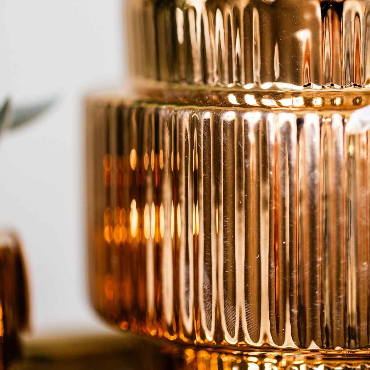 Kolibri Home | Allure Shiny sierpot - Brons - Ø12cm