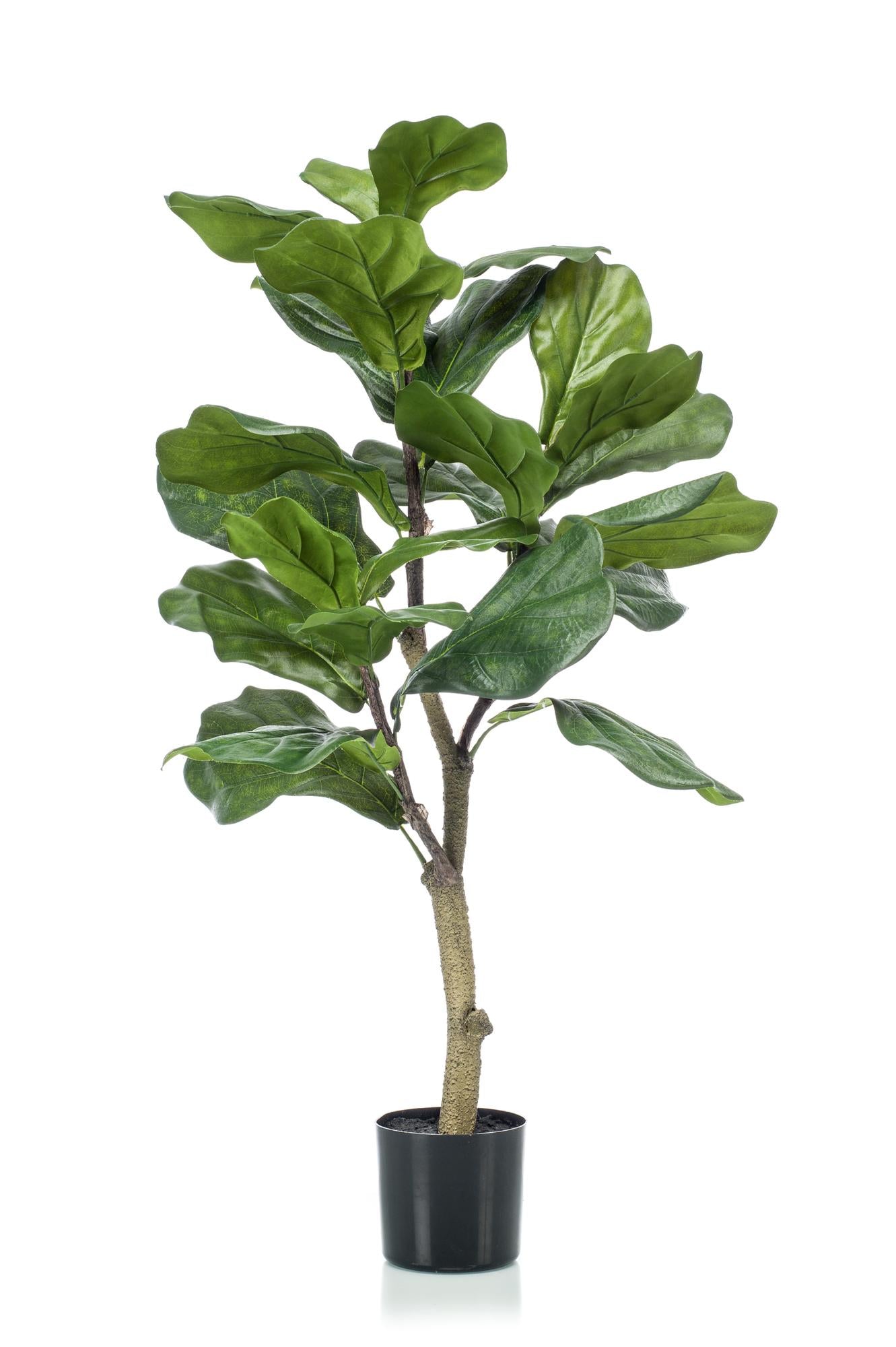 Künstliche Pflanze – Ficus lyrata – Tabakpflanze – 90 cm