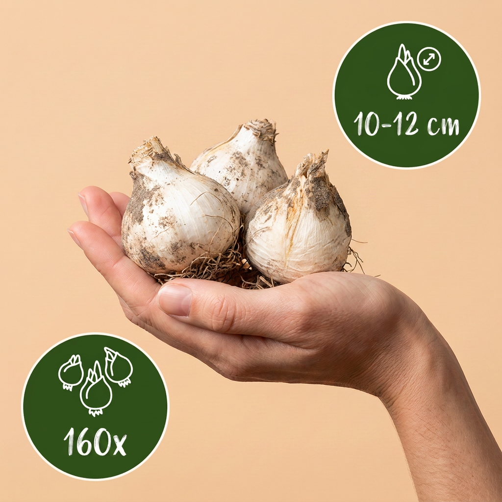 160x Allium Siculum - Bloembollen - Siciliaanse honingklokje - Crème en Roze - Zomerbloeier - Bolmaat 10/12