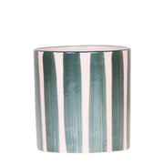 Kolibri Home | Painted stripe  - Green - Ø9cm
