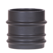 Kolibri Home | Mellow sierpot - Zwart - Ø9cm