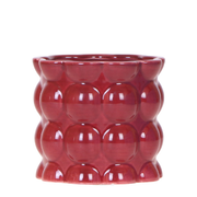 Kolibri Home | Cotton Shine sierpot - Red - Ø9cm