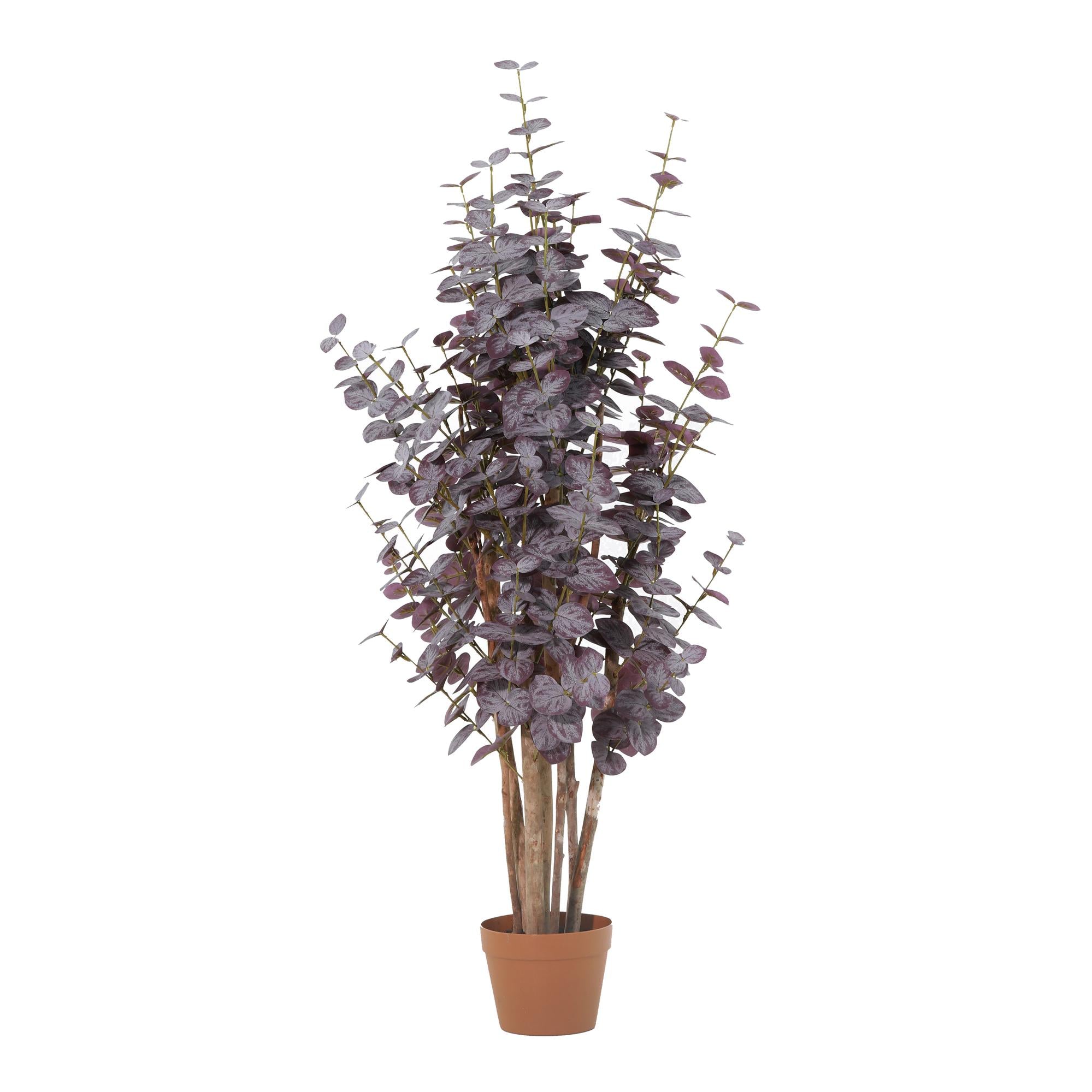 Kunstplant Eucalyptus purple - 120cm